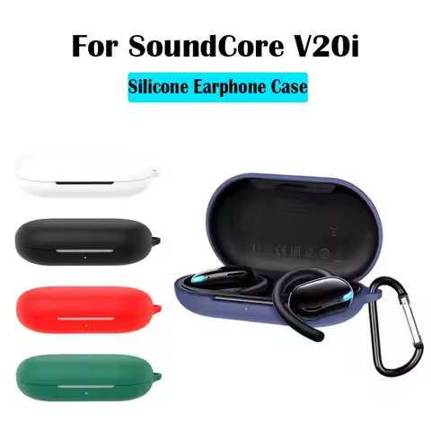 Silicone Earphone Case Dustproof Shockproof Earbuds Accessories Washable Anti Drop for Anker Soundco