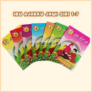Set Buku Ibu Ajarku Jawi Siri 1-7 Buku Belajar Jawi Membaca Menulis Taska Tadika Sekolah