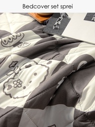 bed cover double Random motif bed cover selimut atau bed cover double singel selimut bed cover set