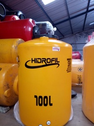 tandon air / penampung air / toren air 700 liter hidrofil - kuning