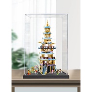[Acrylic Anti-dust Box] Suitable for Lego 80058 Monkey King Lingxiao Pagoda Acrylic Display Box Toy 