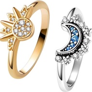 Cincin Set Moon Sun Pandora