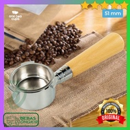 Naked Portafilter 51mm Stainless Steel One Two Cups EC680