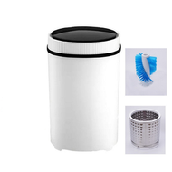 全城熱賣 - 白色 7.5kg 半自動洗衣機 大圓桶洗鞋機 手提式洗衣機 家用單缸半自動洗衣機 洗衣機 洗鞋機、