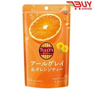 伊藤園 - 伊藤園 Tully's日本水果茶香橙茶包 4gx12包 （平行進口）654378 I6-10