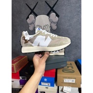 Pure Original New Balance 327 Light Color Breathable Oxford Fabric Suede Stitching Low-Top Retro Cas
