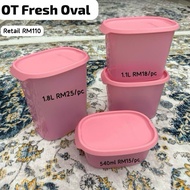 One Touch Fresh Oval Tupperware Variation