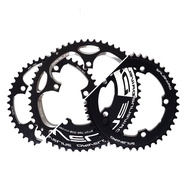 DRIVELINE Chainring GT02 TT02 For Crank BCD130 Double Chainring 52/39T, 53/39T, 53/42T, 54/42T, 55/4