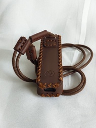 VAGARY Leather Sleeve Case Oxva Xlim V2 Classic Edition Free Adjustable Premium Lanyard
