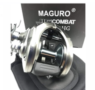 New 2024 MAGURO JIG COMBAT 401HG LEFT  Low Profile Baitcast Jigging Reel