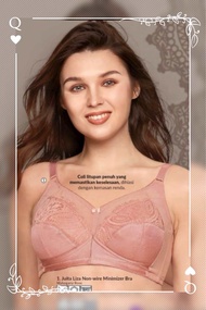 AVON BRA JUITA LIZA NON WIRE MINIMIZER BRA