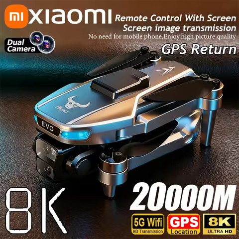 Xiaomi SG901 MAX GPS Drone Professional 8K Aerial HD Avoiding Obstacle with Larger Screen Remote Con