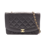【二手】香奈兒 CHANEL 單肩包 Matelassé Diana Flap A01165 黑色 小羊皮（羊皮） Matelassé Diana 鏈條單肩包