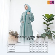 NIBRAS GAMIS NS 078 - NIBRAS ORIGINAL - GAMIS PINK - GAMIS TOSCA -