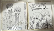 藍色監獄 bluelock 原畫展 迷你色紙 凜 潔 凪 玲王
