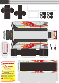 Miniatur Bus MIra - CV Kurnia Project Store