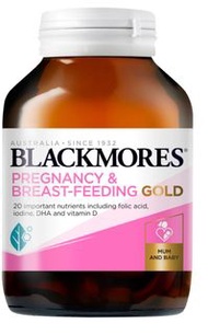澳洲🦘本地產品代購直寄香港 Blackmores 孕婦黃金營養素 Pregnancy &amp; Breastfeeding Gold Capsules 120粒