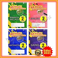 Buku Latihan : Aktiviti Pengukuhan PBD Tahun 2 Edisi 2021 - Bahasa Melayu / English / Matematik / Sa