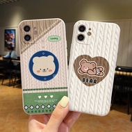 Cute Bear Soft TPU Phone Case for iPhone 7 8 Plus 6 6s Plus 11 14 13 12 Pro MAX XR X XS MAX SE 2020 