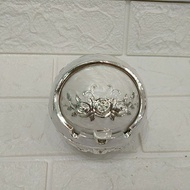 Gạt tàn tinh cầu hợp kim có nắp cổ điển Gạt tàn thuốc lá Tròn Ốc mạ đồng giả cổ - hợp kim kẽm Hoàng