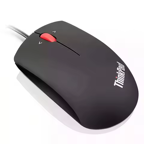 Lenovo Thinkpad OB47153 Wired USB Mouse Ergonomic Optical Mice For Office Business Laptop Desktop PC