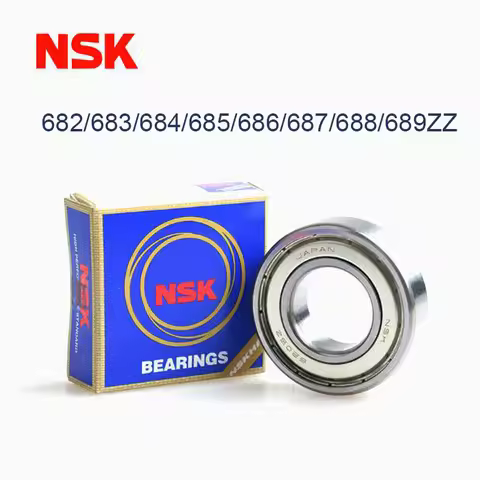 10pcs JAPAN NSK Bearing Deep Groove Ball Bearing NSK 682 683 684 685 686 687 688 689ZZ Miniature Bea