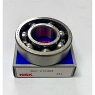 NSK JAPAN B22-27 C3 CrankShaft WAVE125 Convert TO EX5 ( 22x52x15 ) Deep Groove Ball Bearings