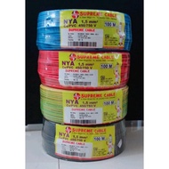 NYA Supreme 1,5mm 100meter/roll Kabel listrik Merek Supreme