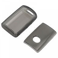 ❀On Sale❀Key Case For Mazda CX-30 For Mazda MX-5 TPU Transparent Black Practical❀