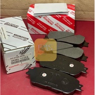 TOYOTA ESTIMA 2.4  ACR30 (FACELIFT MODEL) 2004-2005 FRONT BRAKE PAD (04465-YZZE5)