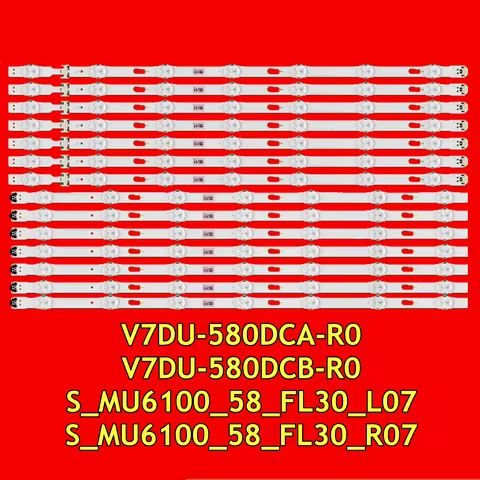 LED TV Backlight for UN58MU6100 UE58MU6120 UE58MU6190 UE58MU6192 UE58MU6199 UN58MU6070 UN58MU6120 V7