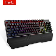 HAVIT Mechanical Keyboard 87/104 keys Blue or Red Switch Gaming Keyboards for Tablet Desktop Russian