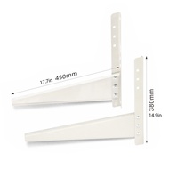 Heavy Duty Cold Rolled Steel AC Bracket - Universal Wall Mount for 1-2 Ton & 2-3 Ton Air Conditioner