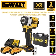 DEWALT DCF922D2-B1 1/2” 20V Max Brushless Cordless Impact Wrench, Detent Pin ( DCF922D2, DCF922 )