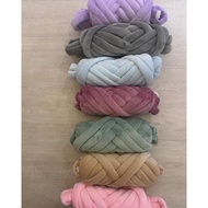 Chunky Yarn Hand Knit Blanket Chunky Bag Cushion