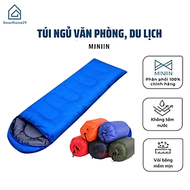 Túi Ngủ Văn Phòng Du Lịch, Phượt Cá Nhân, Túi Ngủ Mùa Đông - 3 Lớp Cao Cấp - Gói Gọn Tiện Ích- Hàng 