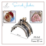 FR-048 | 8.5 CM | Bag Frame | Clasp Frame Bag | Bag Brace | 8.5 CM