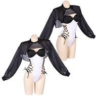 No2 Type B Bikini Swimwear Swimsuit Cosplay Game NieR:Automata Ver1.1a Costume Jumpsuit Outfits Hall