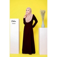 JUBAH MUSLIMAH TURKI FASHION, PLAIN ABAYA JUBAH MURAH MAXI, MUSLIMAH SUIT