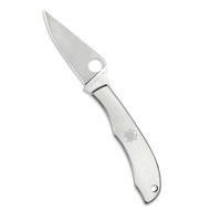 Honeybee Non-Locking Knife with 1.60" 3CR Steel Blade and Durable Stainless Steel Handle - PlainEdge
