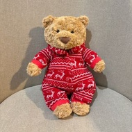 [現貨全店2件95折]Jellycat Bartholomew Bear Winter Pyjamas/ Jellycat睡衣熊/ Jellycat 熊啤啤/ Jellycat熊仔/ Jellycat