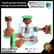 MATA STRAIGHT NOZZLE 4 HOLE SPRAYER EYES MALAYSIA | Malaysian Tank Sprayer Nozzle | Malaysian Fog No