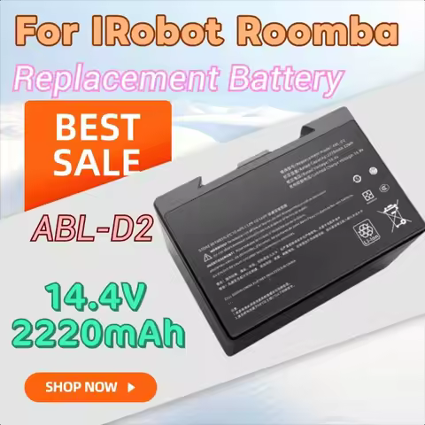 High Quality New 14.4V 2220mAh Replacement Battery ABL-D2 for IRobot Roomba J7 J5 J6 J7+ I1 I5 I6 I7