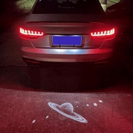 3D License Plate Lights Canbus Free Error For AUDI A6L Q5L Q5 A4L A7 Q3 Q7Car Taillights Reverse Lam