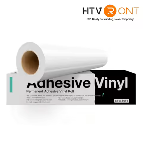 HTVRONT 12"X30ft/30x900cm Multi Colors Permanent Adhesive Vinyl Roll for Cricut Craft Cutter DIY Cup