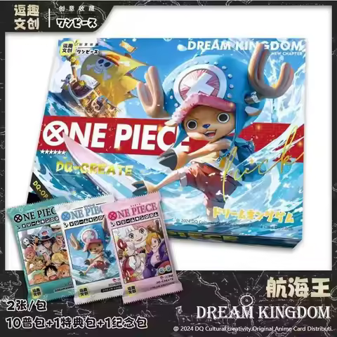 One Piece Collection Cards Dq Cultural Creativity One Piece 3 Dream Kingdom Booster Box Rare Anime T