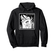 I Love Ahegao Girl Face Hentai Anime Manga Kawaii Aesthetic Pullover Hoodie