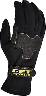 FET Sport FT3DLW30 3D Lightweight Glove Gloves Black/Black, S