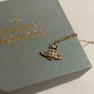 Vivienne Westwood 西太后 金 飾品 項鍊 頸鏈 二手保存良好