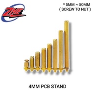 (1PC) M3 MALE TO FEMALE BRASS SCREW THREAD PCB STAND-OFF HEXAGONAL SPACER 5MM 10MM 15MM 20MM 25MM 30